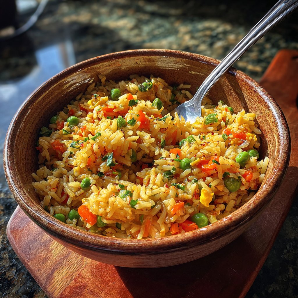 Rapid Vegetable Fried Rice