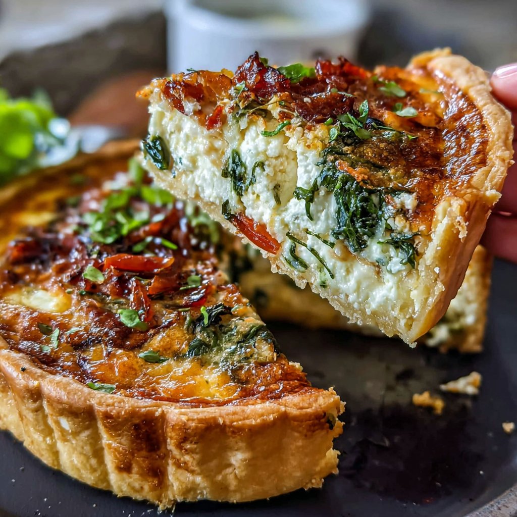 Savory Spring Veggie Quiche