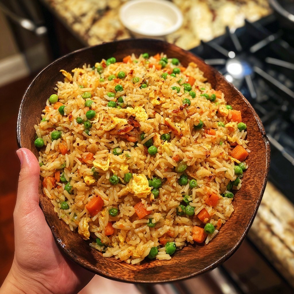 Quick 10 Minute Egg Fried Rice