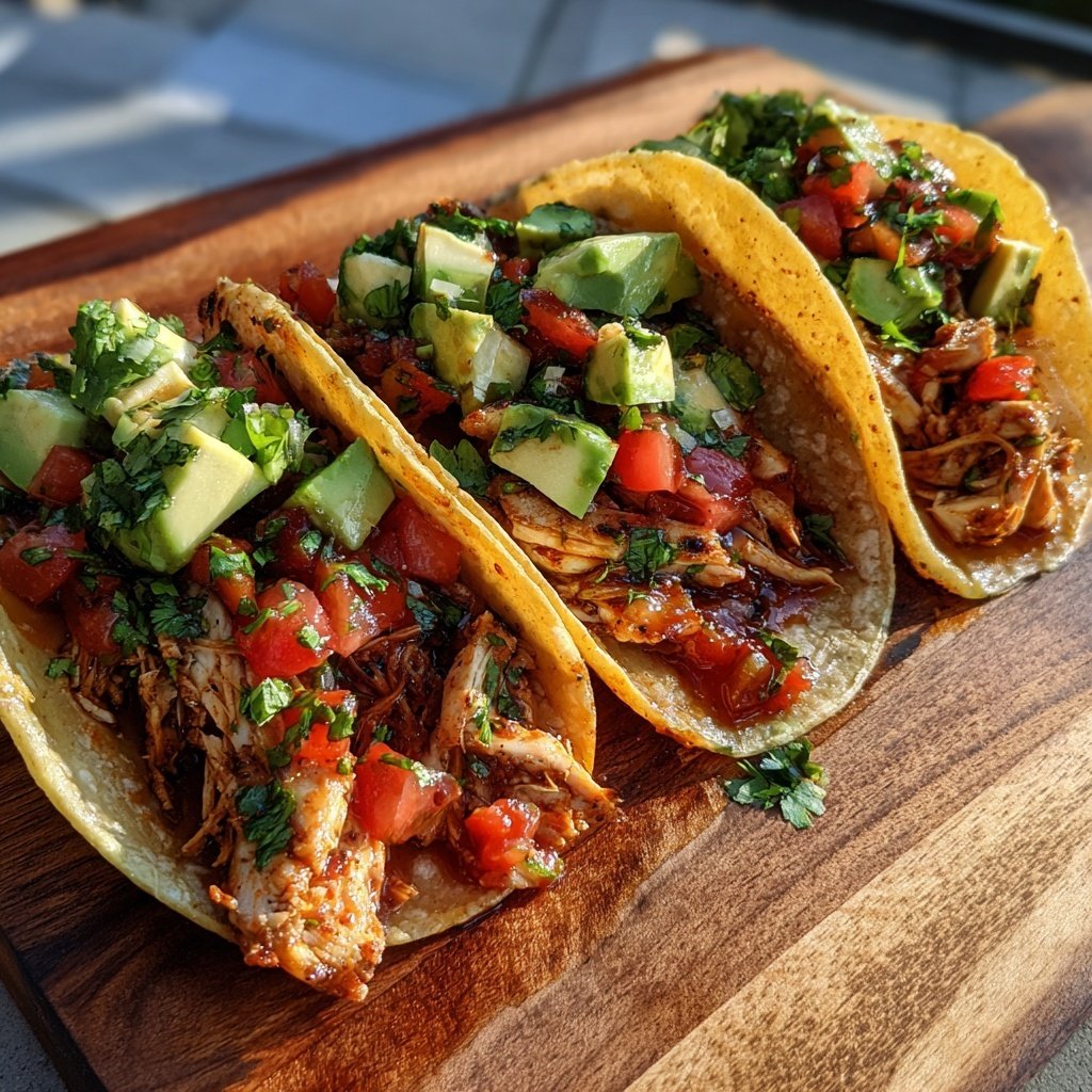 Global Mexican Chicken Tacos