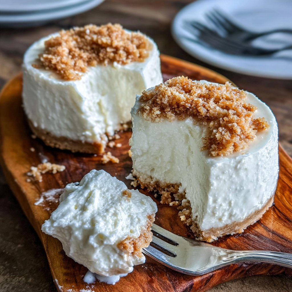 Two Ingredient Protein Cheesecake