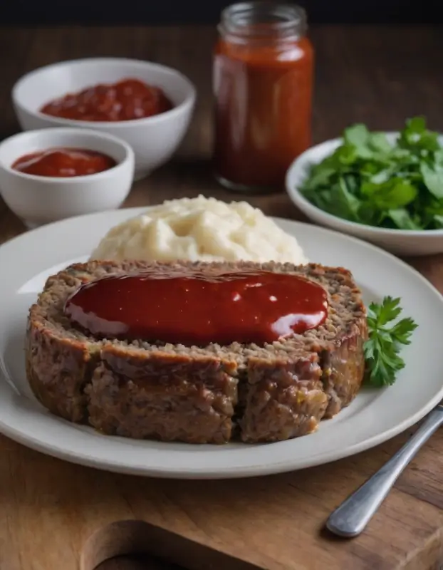 What is the Sauce on Meatloaf Made Of?