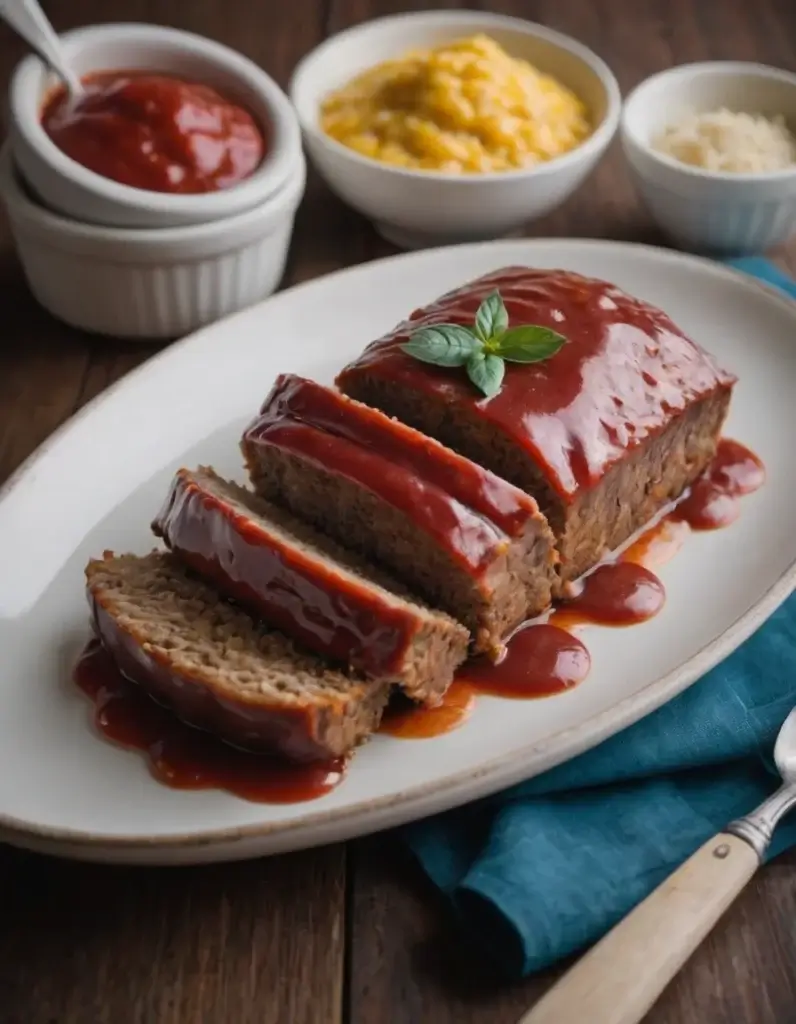 What is the Sauce on Meatloaf Made Of?