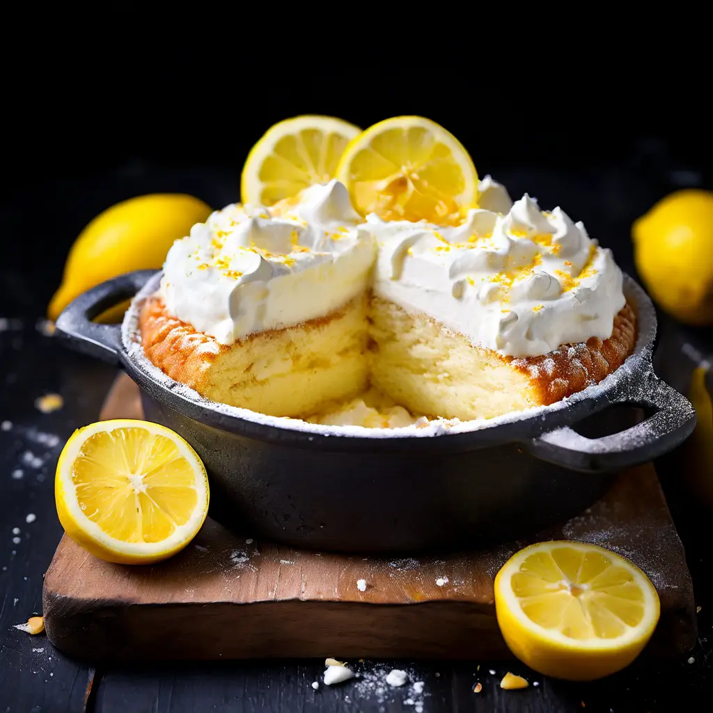 Lemon Cream Cheese Dump Cake