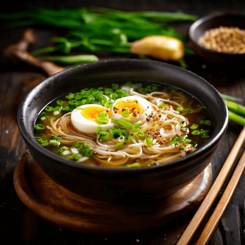 20 Minute Scallion Noodle Soup 葱油湯面