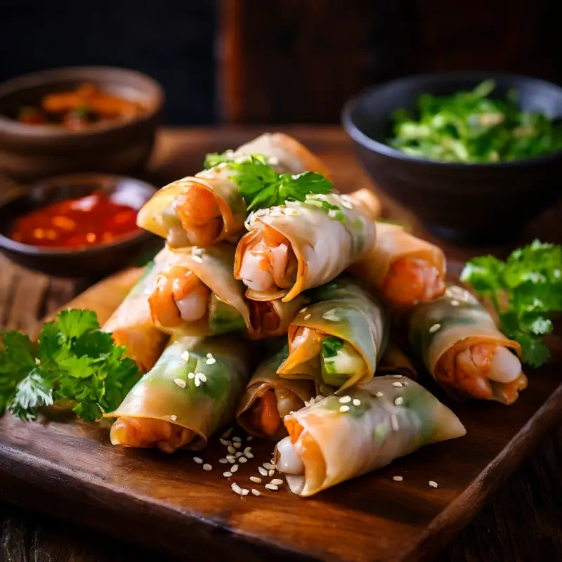 Easy Shrimp Spring Rolls Recipe: Fresh and Delicious