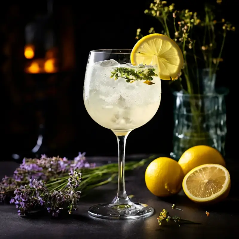 Elderflower French 75 with St Germain