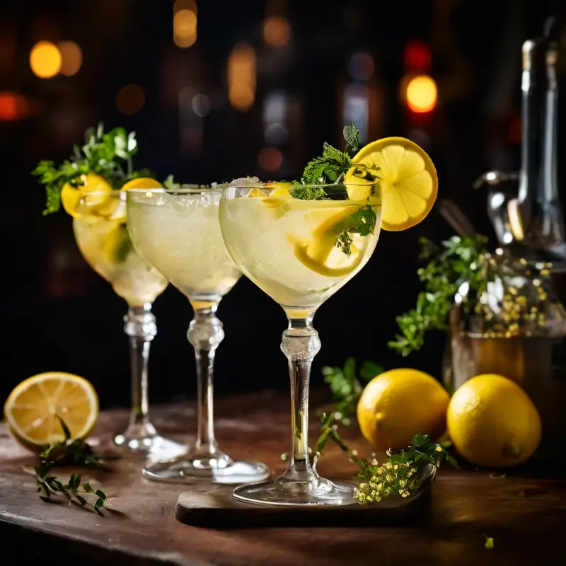 What to pair with a elderflower French 75?