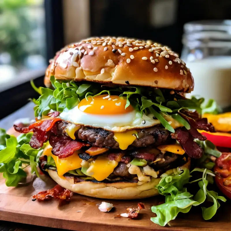 Delicious and Healthy Breakfast Burger Recipes