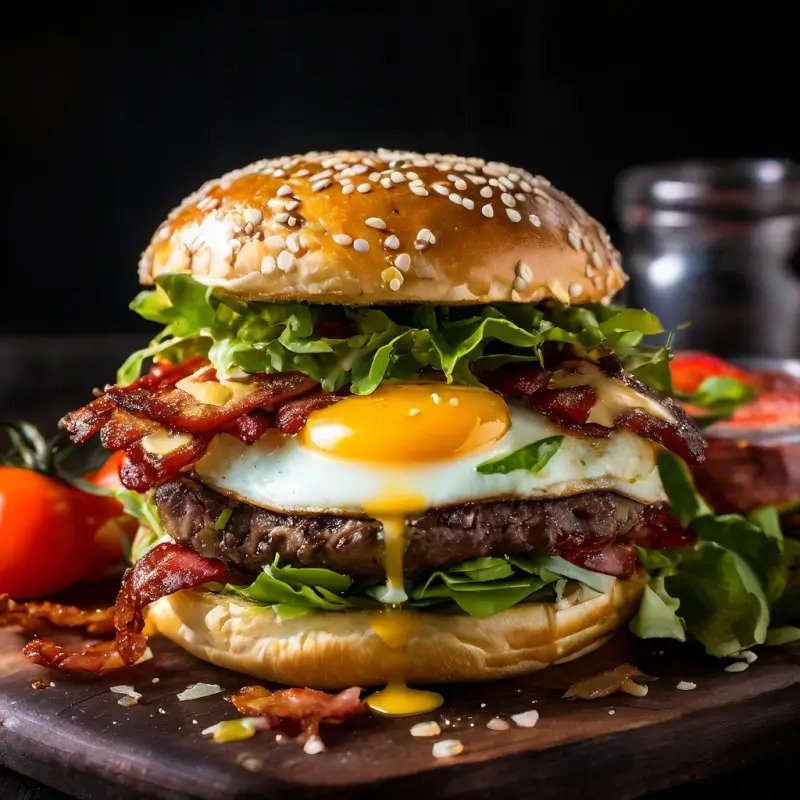 Delicious and Healthy Breakfast Burger Recipes