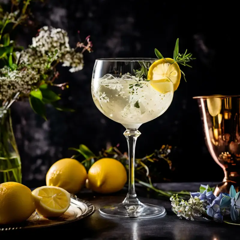 Elevate Your Cocktails: Elderflower French 75 with St Germain Recipe