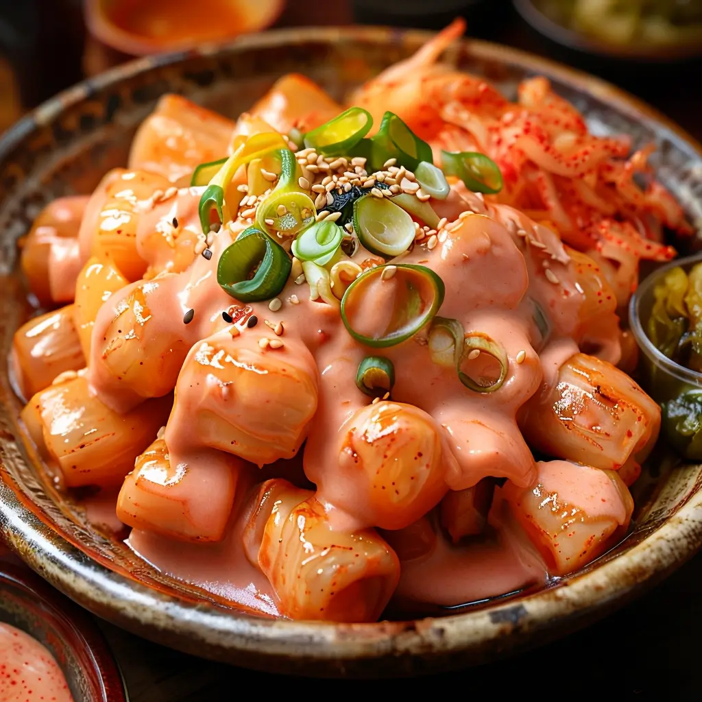 Rosé Tteokbokki Recipe: A Creamy Korean Delight