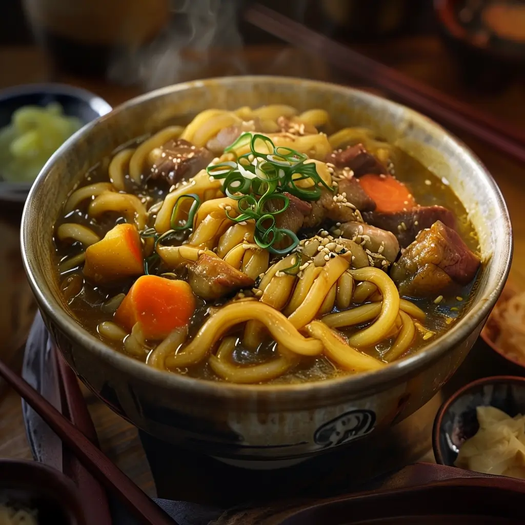 Japanese Curry Udon (Kare Udon)