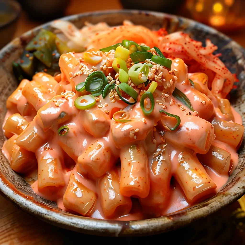 Rosé Tteokbokki Recipe: A Creamy Korean Delight