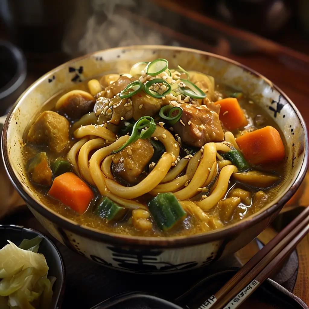 Japanese Curry Udon (Kare Udon)