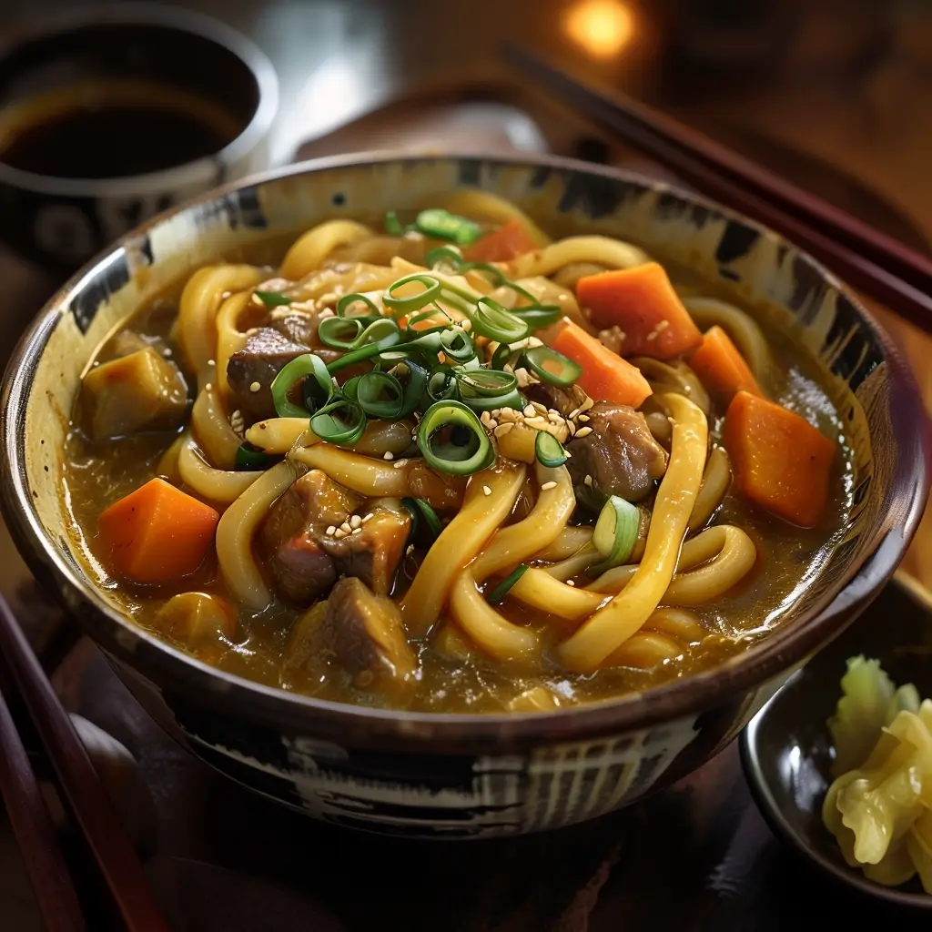 Japanese Curry Udon (Kare Udon)