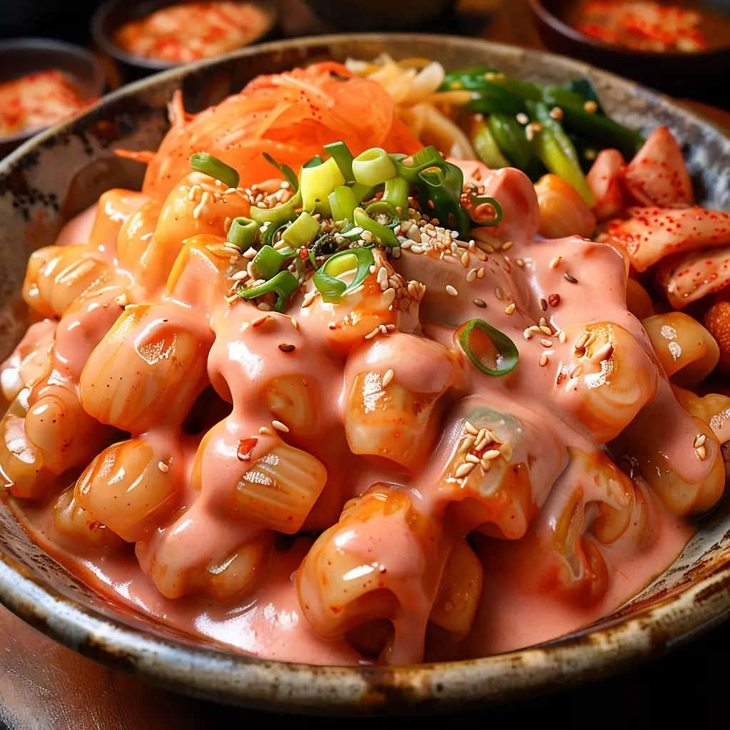 Rosé Tteokbokki Recipe: A Creamy Korean Delight